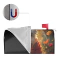 thumbnail image 2 of Wukai Sunshine Flower Meditating Cat Mailbox Covers for Garden Outdoor Decor,Waterproof Post Box Cover 21x18 in& 25.5x21 in-, 2 of 8