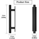 thumbnail image 4 of Manija de gabinete oculta negra autoadhesiva, manija de plástico ABS para puerta, ventana, armario, manijas instantáneas para muebles y cajones (negro), 4 of 5