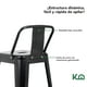 thumbnail image 4 of Banco Alto Tolix Kingshouse Vintage Con Respaldo, 4 of 7