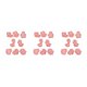 thumbnail image 3 of Inteprter 8 piezas de moldes de galletas con forma de animales de dibujos animados, placas de estampado de plástico, moldes para niños Type1 NO1, 3 of 6