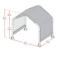 thumbnail image 6 of Pet Shelter 2.5 x 2 x 2.5 ft. Shade Tent for Dogs, Cats, Animals - Blue, Small, 6 of 11