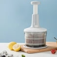 thumbnail image 3 of youpin Multifunctional Manual Food Processor Hand-Powered Food Chopper Baby Complementary Vegetable Chopper Meat Grinder with, 3 of 8