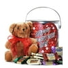 From You Flowers - Gallon of Ghirardelli + Sweetheart Bear