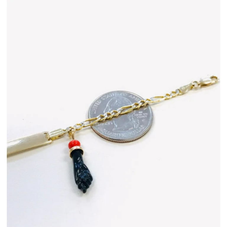 Azabache necklace 14k gold outlet