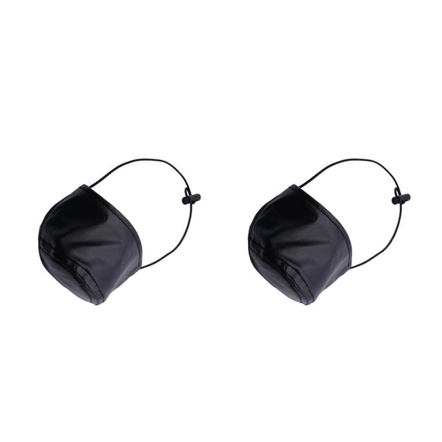 Qarigey Protector de talón para zapatos de conducción, protectores de talones de conductor ajustables, cubierta de zapatos antiarañazos de Negro 2piezas