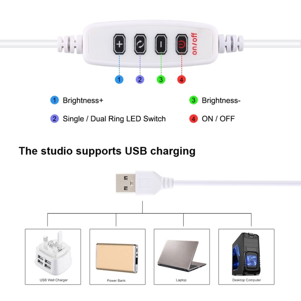 Buy PULUZ Lightbox Mini Photo Studio Light Box with 6 Color Backdrops