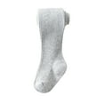 thumbnail image 1 of FAIWAD Collants de Danse Ballet pour Bébé Fille Bas en Coton Tricoté Extensible, 1 of 2