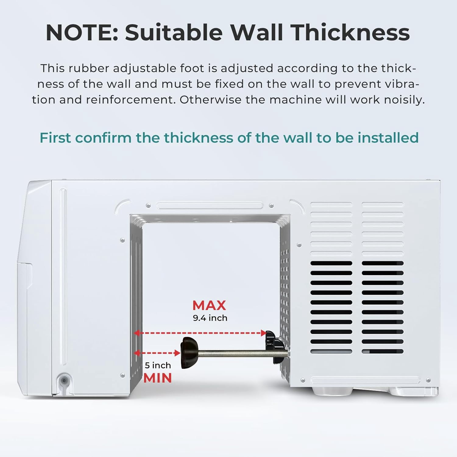 FREE VILLAGE 12,000 BTU U-Shaped Window Air Conditioner Unit Cools up to 550 Sq.Ft.with 6 Modes 24H Timer,Ultra Quiet Window AC Units with Full Window View,Energy Saving,Easy to Install,Black