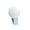 Blue, variant on Opvise Clip on Round Universal LED Mobile Phone Selfie Photography Flash Fill Light