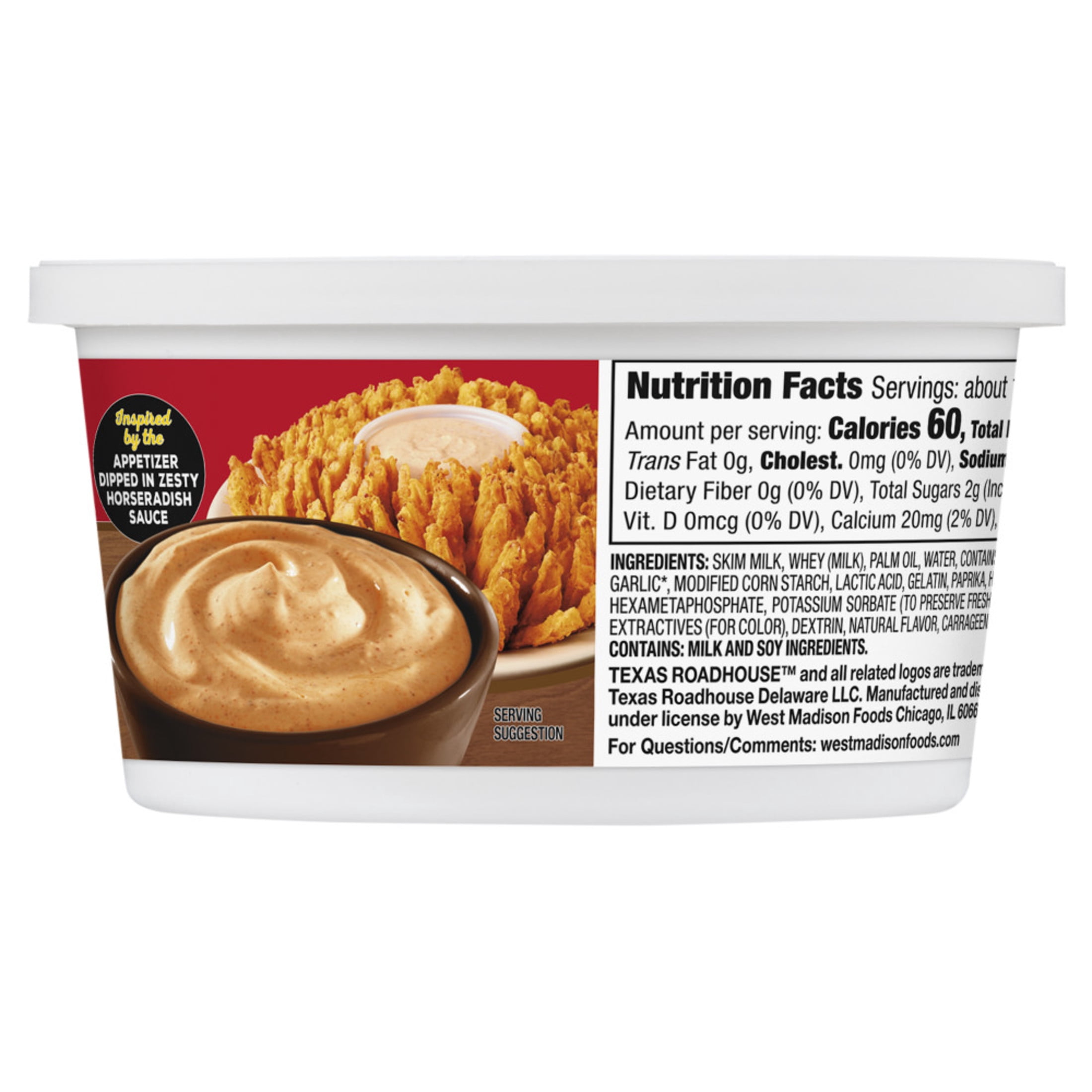 Texas Roadhouse® Cactus Blossom Dip 12 oz, Refrigerated Dairy Dip
