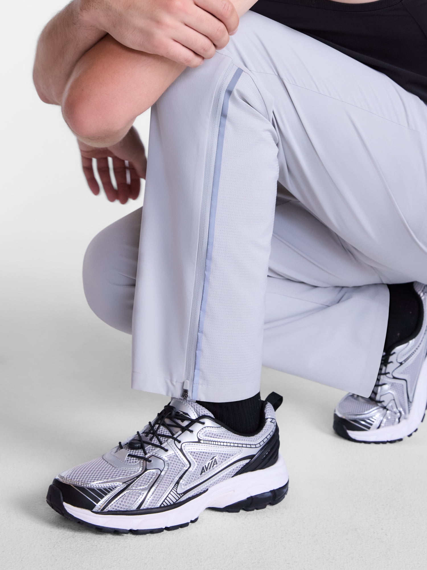 Avia Men's and Big Men's Performance Open Hem Pants, Sizes XS-4XLT