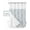 grey, variant on No Hook Shower Curtain with Snap in Liner, Plant Pink Blue Flower Gradient Background Hotel Shower Curtains for Bathroom, Washable Shower Curtain Liner Set with Mesh Top Window, 36"x72"