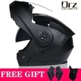 thumbnail image 1 of Casco Modular de seguridad para motocicleta, visera Interior de doble lente, aprobado por DOT, 1 of 3