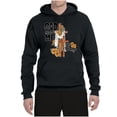 thumbnail image 2 of Wild Bobby God Made Me This Way Cross with Sunflowers Inspirational/Christian Unisex Hoodie Sweatshirt, Black, Small, 2 of 6