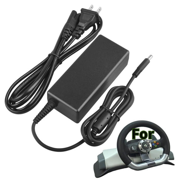 K-MAINS 24V 2A AC Adapter Charger Compatible With XBOX 360 Racing Wheel Power Supply Cord