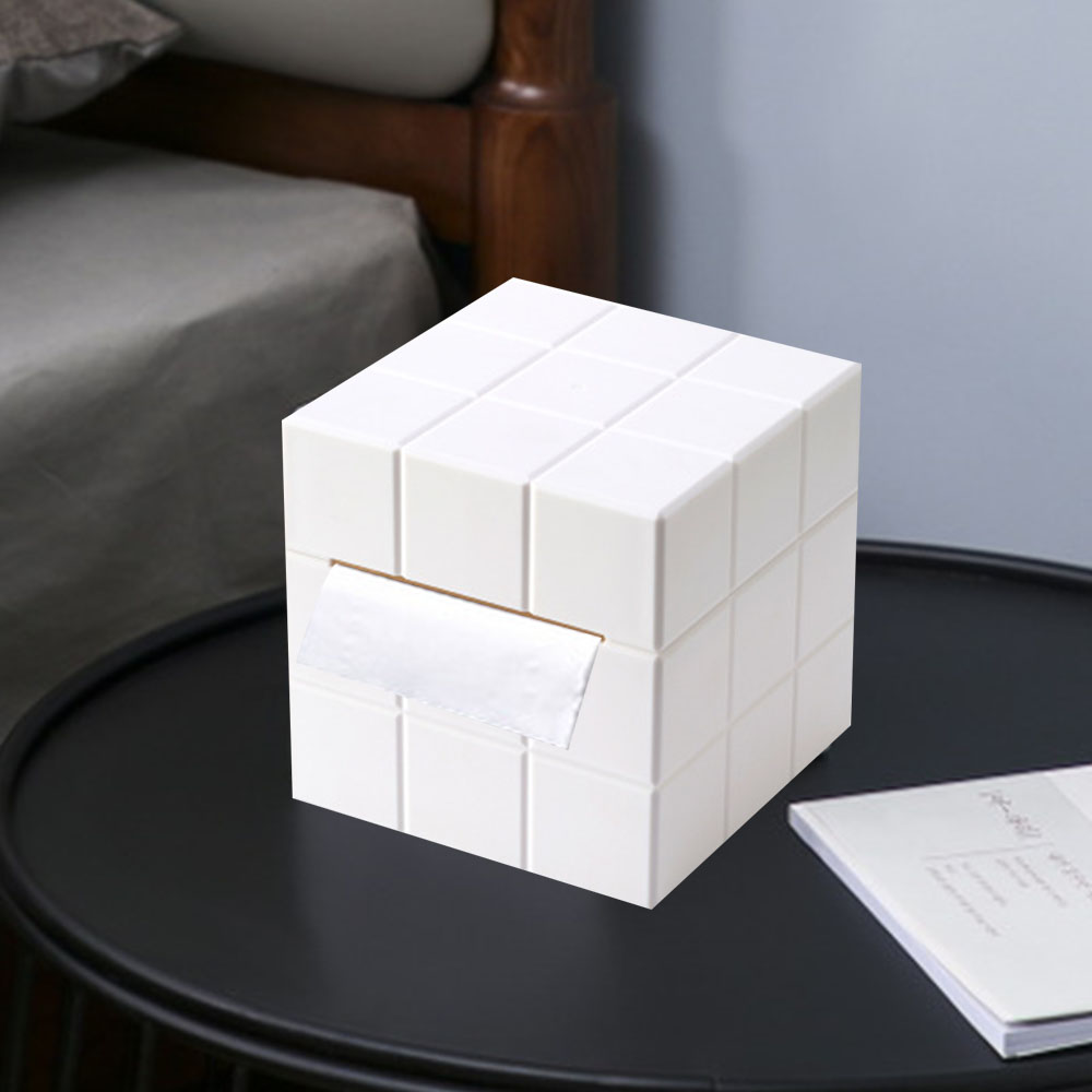 3190 Creative Tissue Box Cover Cube, Modern and Creative Unique Tissue Box  Holder, Living Room Bathr…See more 3190 Creative Tissue Box Cover Cube