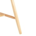 thumbnail image 5 of SAFAVIEH Couture Jaslene Modern Linen Solid Dining Chair, White/Black, 5 of 13