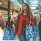 thumbnail image 1 of Bolsa de compras plegable grande para mujer, bolso de viaje de moda, bolso Oxford de supermercado, bolsas ecológicas portátiles de nailon y elastano., 1 of 6