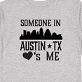 thumbnail image 4 of Inktastic Austin Texas Someone Loves Me Skyline Boys or Girls Long Sleeve Toddler T-Shirt, 4 of 5