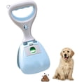 thumbnail image 1 of Contenedor portátil para excrementos de perro, pala para excrementos de perro, recogedor de excrementos con forma de pata de perro, pala y bolsa para excrementos de perro, bolsa para excrementos incor, 1 of 5