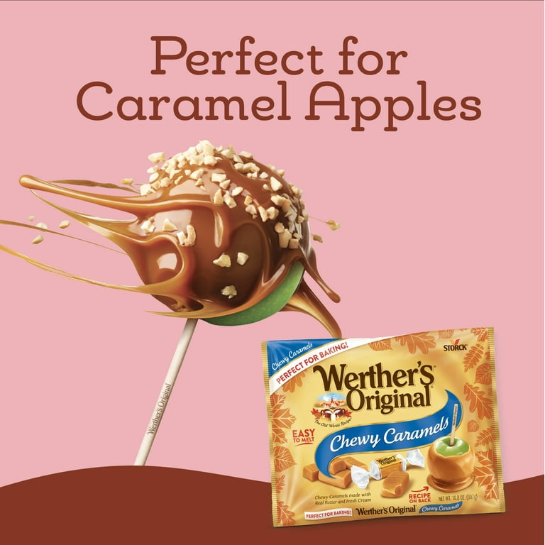 Werther&rsquo;s Original Chewy Caramel Baking Candy, 10.8 oz. Big Bag 