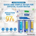 thumbnail image 4 of Max Water 5 Stage 100 GPD (Gallon Per Day) RO (Reverse Osmosis) Standard Water Filtration System, 4 of 7
