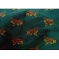 thumbnail image 4 of oneOone Cotton Silk Fabric Branch & Bird Block Print Fabric By Yard 42 Inch Wide, 4 of 4