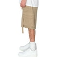 thumbnail image 2 of Victorious Men's Utility Cargo Jogger Shorts JS70 - KHAKI - MED, 2 of 9