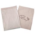 thumbnail image 1 of Reusable Linen Bread Storage Bag with Plastic Liner, Large 15x11 Inch Drawstring Closure, Food-Grade Safe Container for Homemade Sourdough, Baked Goods, 1 of 7