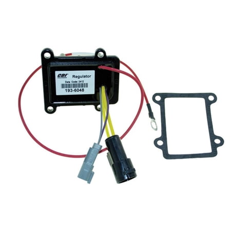 New Rectifier Regulator Compatible With Johnson/Evinrude 4 Cyl 3.600 Bore 60 Degree 115 HP 4 Cyl 3.600 Bore 60 Degree 105 HP By 0586075 0586048 193-6048