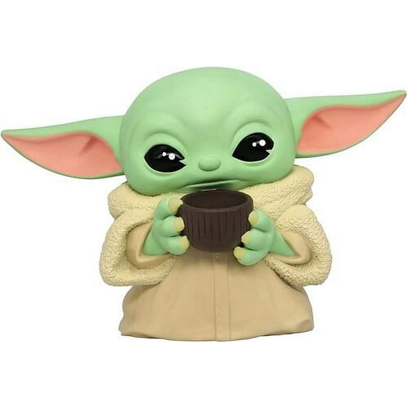 Star Wars: Mandalorian - 'The Child with Cup' PVC Bank, Monogram, Gifts
