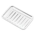 thumbnail image 3 of iDesign Royal Plastic Rectangular Soap Saver, Bar Holder Tray for Bathroom Counter, Shower, Kitchen, 3.5" x 5.25", Clear, 3 of 4