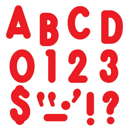 UPC 078628794137 product image for Red 7  Billboard Uppercase Ready Letters | upcitemdb.com