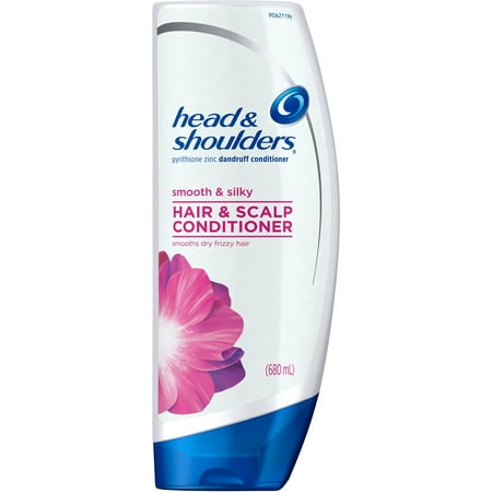 Head & Shoulders Smooth & Silky Dandruff Conditioner 21.9 (Best Conditioner For Silky Smooth Hair)