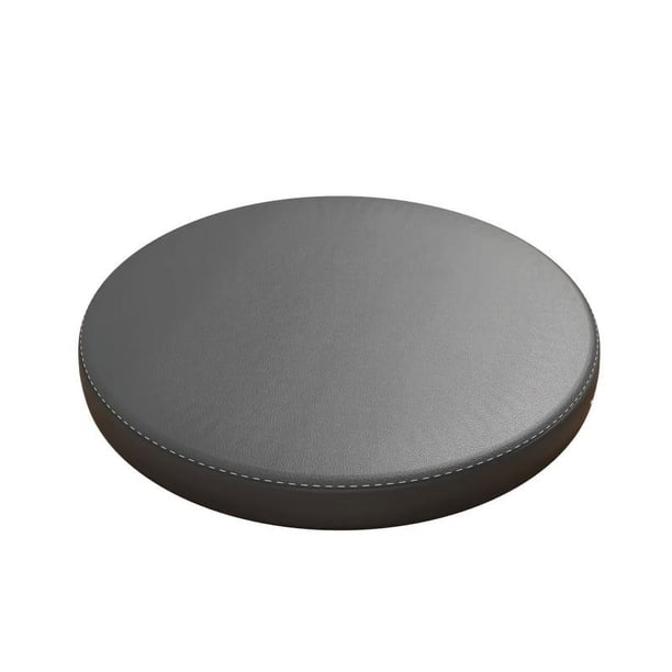 Nvzi Cojín grueso y cómodo para jardín, terraza, hogar, cocina, oficina, 11,81 x 11,81 x 1,77 pulgadas (gris oscuro)