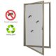 thumbnail image 4 of Cinta de reparación de ventanas Reparación de pantallas de ventanas Cinta de reparación de mosquiteras Fibra de vidrio Parche impermeable Reparación de tiendas Repelente de mosquitos impermeable 3 pie, 4 of 5