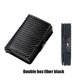 thumbnail image 1 of Cartera de cuero con bloqueo RFID para hombre, tarjetero personalizado con doble caja de Metal para tarjetas de identificación, monedero con Clip para dinero, novedad de 2023, 1 of 4