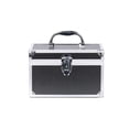 thumbnail image 1 of mmirethe Storage Case Makeup Box Exquisite Jewelry Container Code Cases Craftsmanship Hard Shell Suitcase Cosmetic Tools Organizer Black/S, 1 of 6