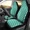 style-797, variant on Red and White Polka Dot Car Seat Covers Polkadots Retro Vintage Pack of 2 Universal Front Seat Protective Cover
