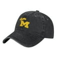 thumbnail image 2 of Michigan Us Adult Adjustable Classic Washed Casquette Cap Hat Baseball Cap For Man For Woman, 2 of 7