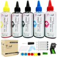 thumbnail image 1 of Kit de recarga de tinta Fink de 5 botellas compatible con HP 68XL, 1 of 7
