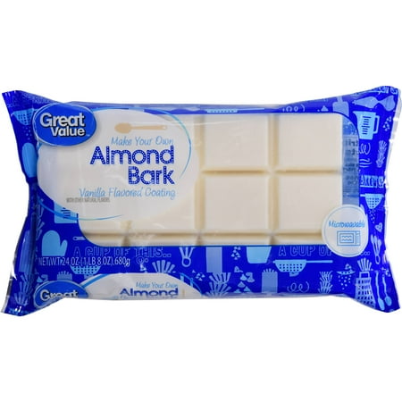 Great Value Make Your Own Almond Bark Vanilla 24 Oz Walmart Com