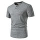 thumbnail image 1 of pstuiky camiseta de hombre, Camiseta de manga corta con cuello redondo y estampado liso para hombre ropa de hombre xl, 1 of 7