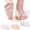 Transparent, variant on Alignura 3 in 1 Pro Toe Straighteners (Pink) | Silicone Toe Separators for Curled Toes, Breathable Holes and Ultra-Thin Design for Yoga, Running, Travel