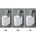 thumbnail image 4 of Labymos Ecoco Toothbrush Rack Magnetic Toothbrush Holder Wall Mounted Toothbrush Cup Organizer Toothbrush Toothpaste Storage, 4 of 8