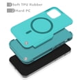thumbnail image 4 of Diverbox for iPhone 12/12 Pro Case, 2 in 1 Campatibe with Magesafe Shockproof DropProof Protective Phone Case - Lake Blue, 4 of 7