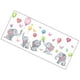 thumbnail image 1 of Elephant Wall Sticker Self-adhesive Decorative Vinyl Decal Multi Modern Home Decor 1 Sheet For Living Room Bedroom Study Child's Room, 1 of 3
