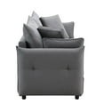 thumbnail image 5 of Acme Furniture Irina Sofa w/Sleeper, Gray Fabric, 5 of 6
