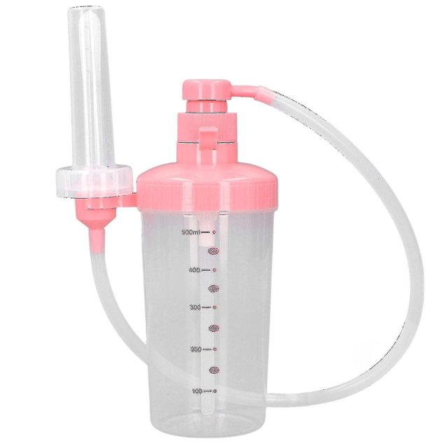 Vaginal Douche Push Pump Head Women Reusable Vaginal Cleansing System For Home 500ml