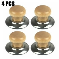 4Pcs Kitchen Cooking Pot Pan Lids Knob Lifting Handle Black Replacement Knob Lifting Handle Saucepan Lid Cookware Parts